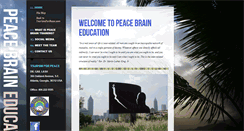 Desktop Screenshot of peacebrain.org